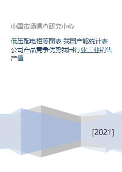 低压配电柜等图表 我国产能统计表公司产品竞争优势我国行业工业销售产值